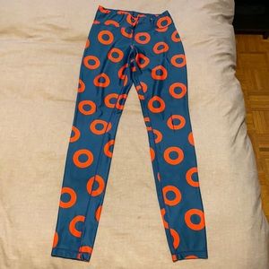 High waisted Phish leggings/tights